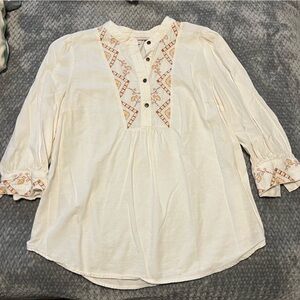 Knox Rose embroidered blouse